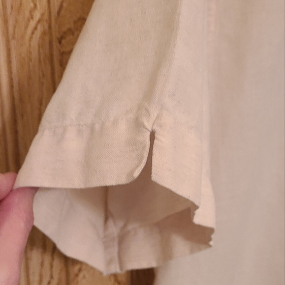 Haggar Linen/cotton Button down short sleeves - Picture 4 of 6